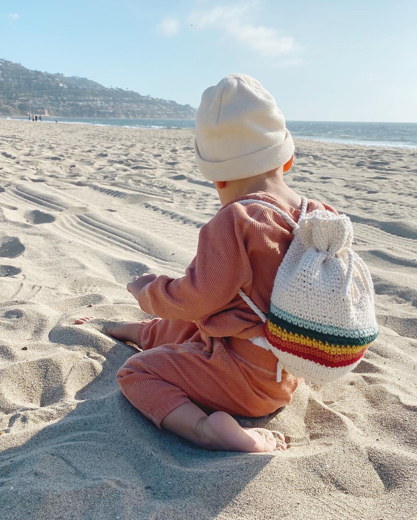 my beachfoam baby + her #bittybeachbabetote 🌊✨