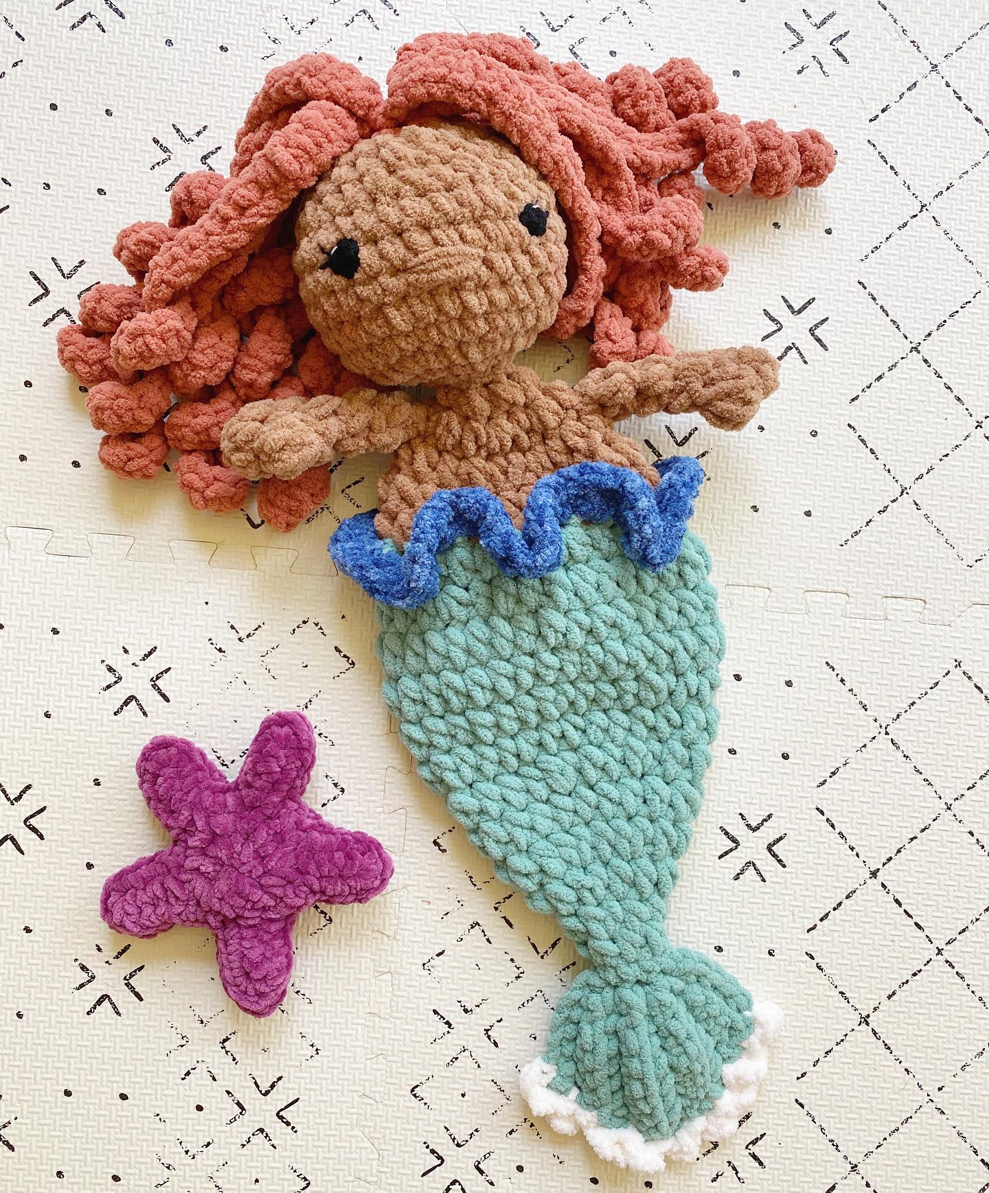 The Lollie mermaid lovey has me hooked! 🧜‍♀️✨