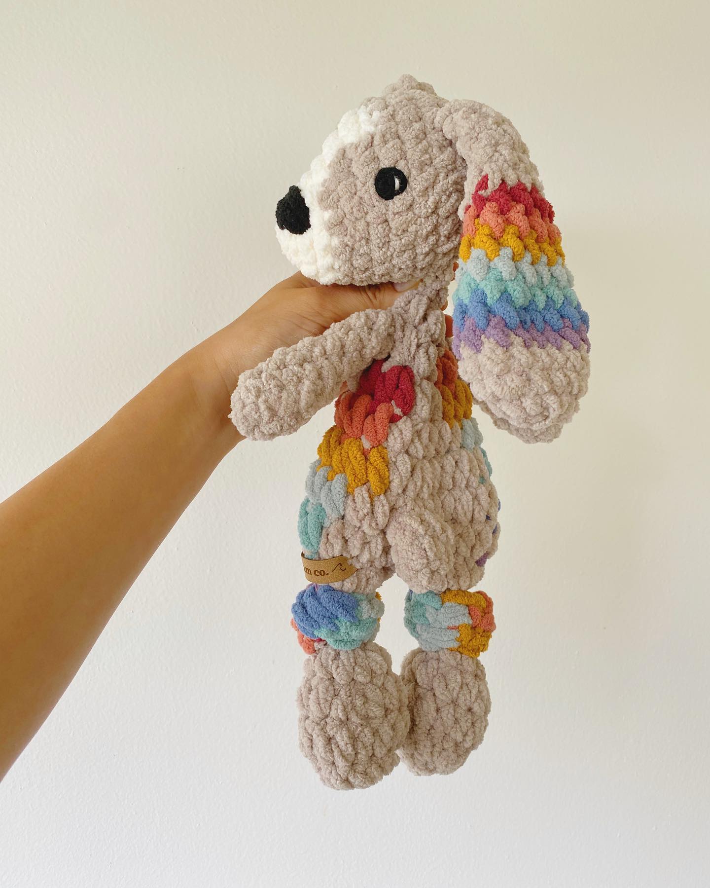 mini rainbow pup has me in that Spring mood ☀️🌈