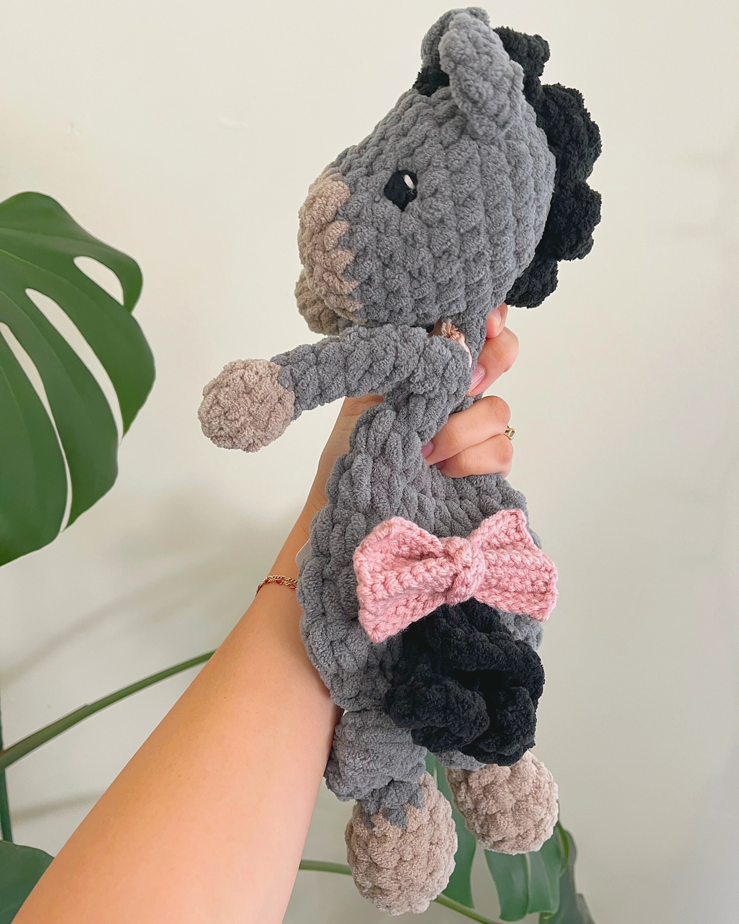 Eeyore-inspired donkey 🫏🎀
