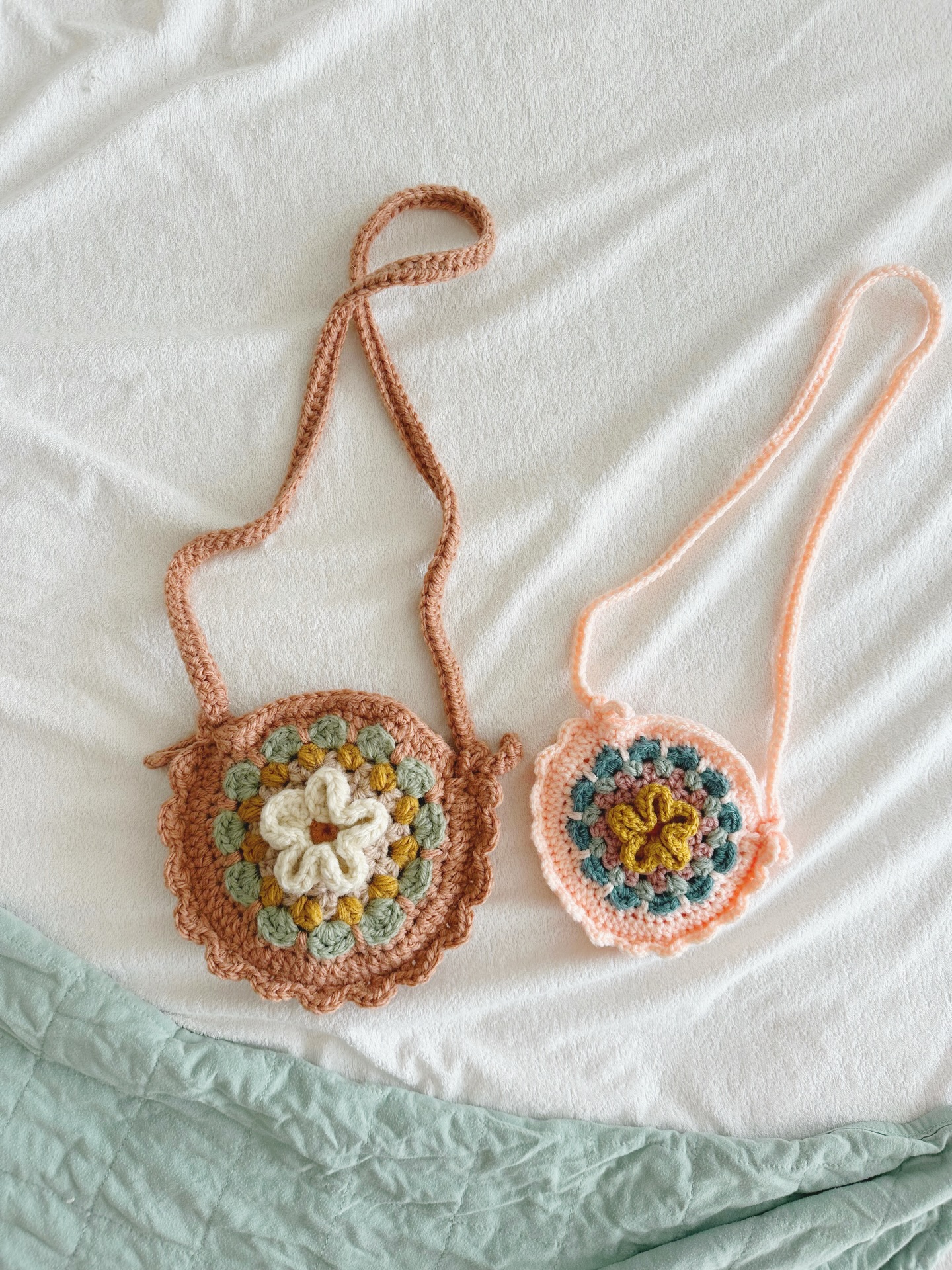seaside bloom crossbody bag 🌊🌸✨