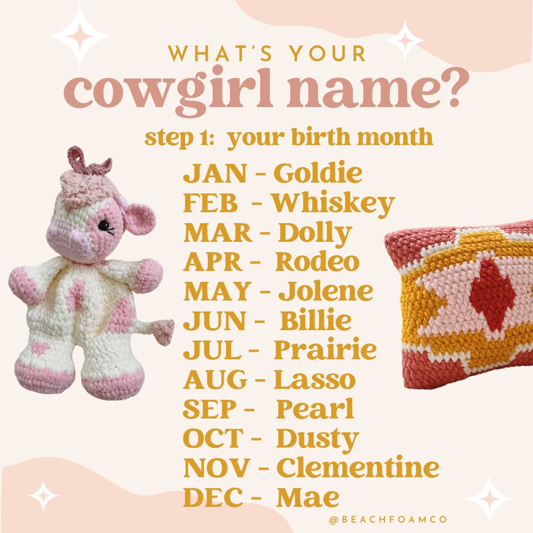 what’s your cowgirl name?